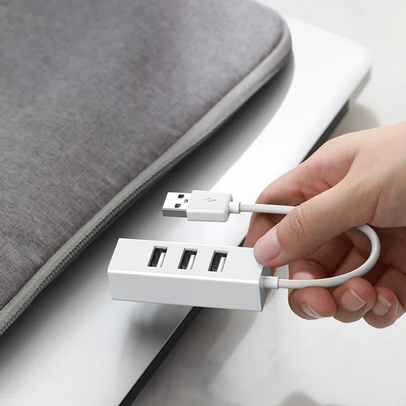 Mini High Speed 4 Ports USB HUB 2.0 Splitter Adapter Usb C Hub for Laptop PC Compute Accessories