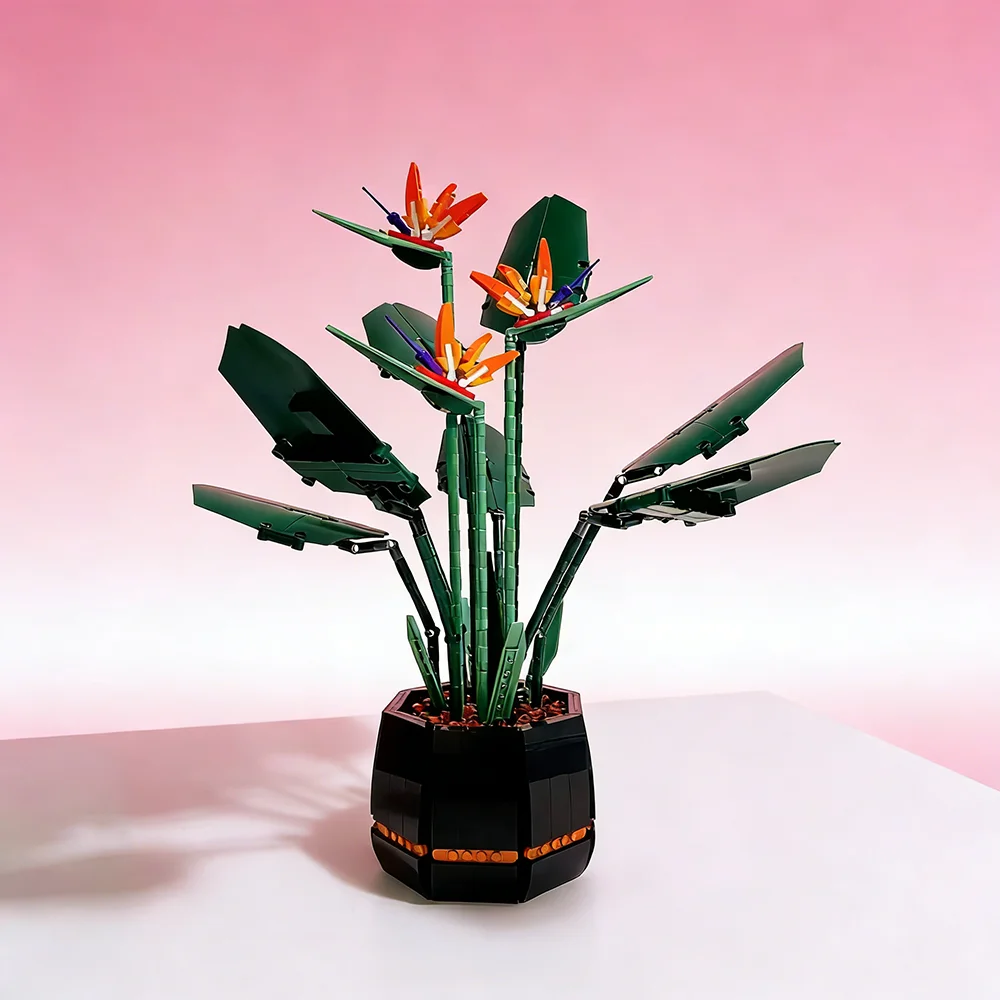 1378PCS 파라다이스 버드 빌딩 블록 모델 10289 블록 장난감 어린이 생일 크리스마스 선물을위한 파티 선물