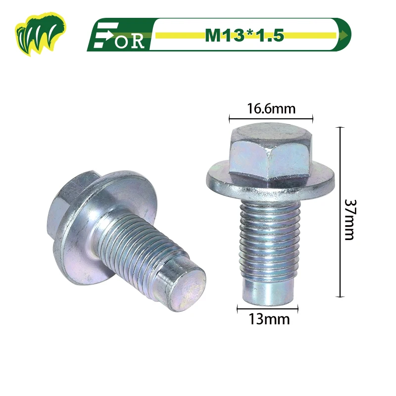 Boulon De Vidange D'huile Anti-fuite M16.1-1.5mm - Pour Voiture, Moto, Bateau (joint Cuivre Inclus)