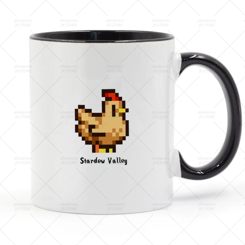 

Stardew valley chicken Mug Ceramic Cup Gifts 11oz