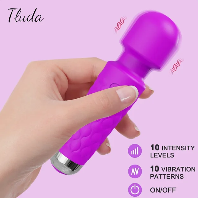 AV Zauberstab Vibrator für Frauen Klitoris Stimulator Brust Massage Brustwarzen Vibrator Weibliche Masturbator Erwachsene Waren Sex Spielzeug für Frauen 1