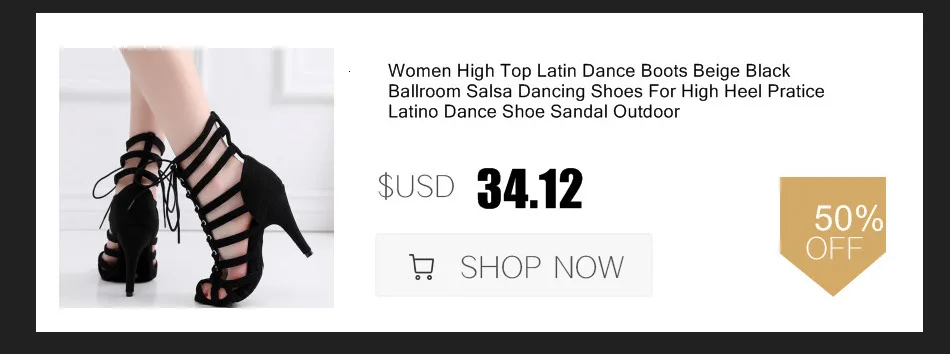 Discounts Sale Jazz Salsa Ballroom Latin Dance Shoes High Heel For Dancing Women Training Ladies Black Flock 1022 Summer Boots