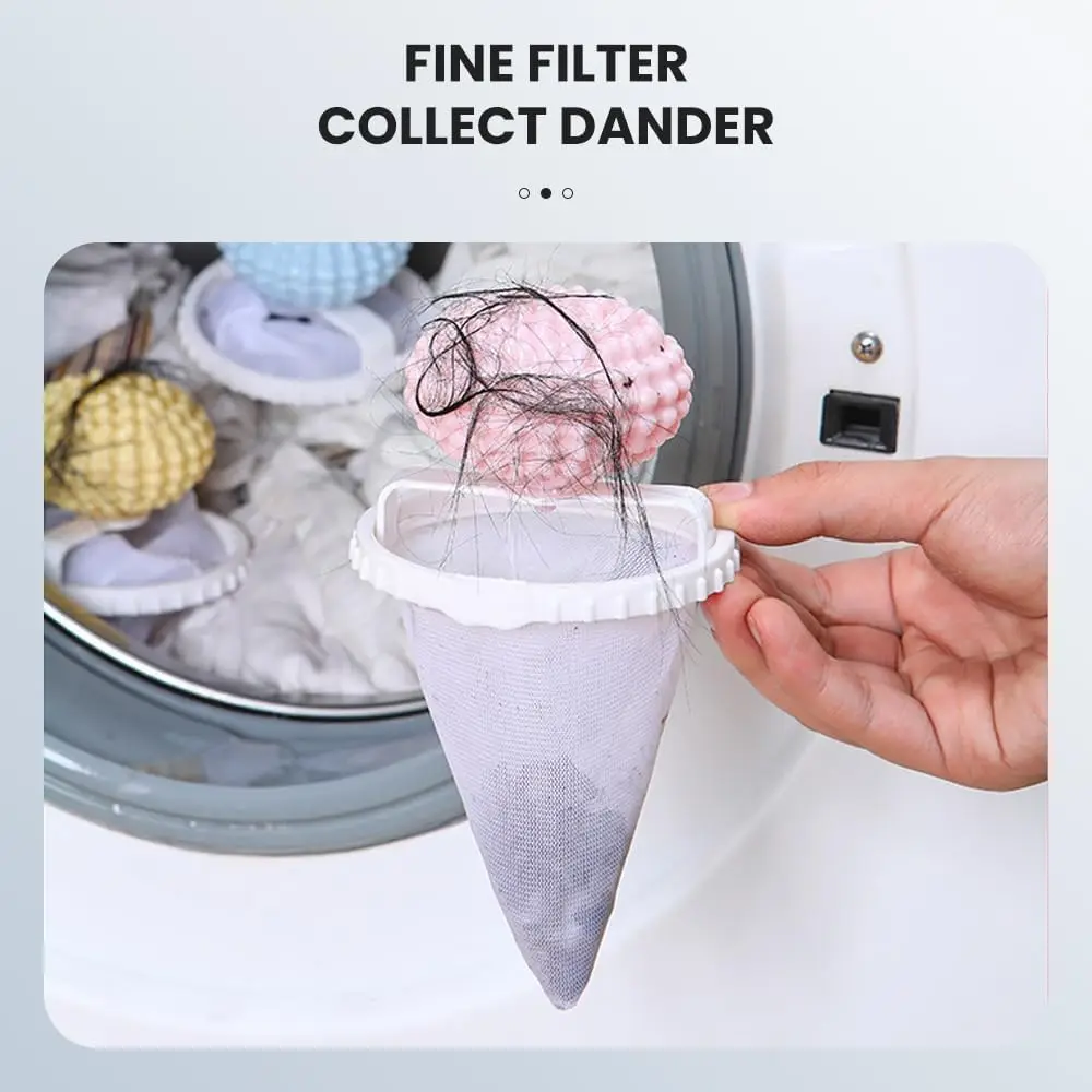 Removal Washing Machine Pet Fur Hair Removal Trap Reusable Mesh Dirty Collection Bag Cleaning Ball Floating Hair Filtering Mesh laundry ball