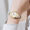 ERNIE KLEIN Women’s Watch Luxury Gold Watch OriginalDate Week Stainless Steel Waterproof Luminous Elegant Dress Ladies' Watches 5