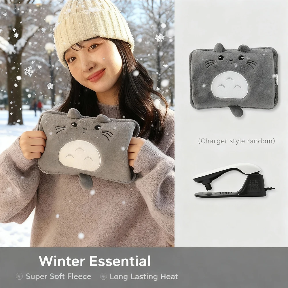 2026 New Rechargeable Explosion-proof Hand Warmer the New Favorite for Girls to Keep Warm in Winter Hot Water Bag