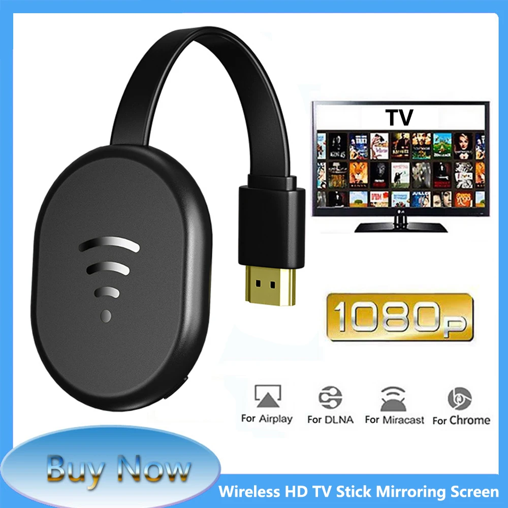 Tv Stick 2.4G Wifi Wireless Hdmi-Compatibile Proiettori Mirroring Screen Display Adapter Per Android Ios Miracast Dongle Anycast