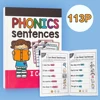 113 P English Phonics sentence Practice Book I Can Read Exercise Book for kid children learning English Educational toy Kid Game 1