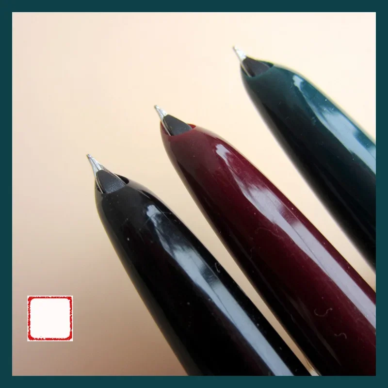 10pcs/lot Hero 616 0.5mm Iridium Nib Steel Fountain Pen with Length 13.4cm Mix Colors Pens Free Shipping 5