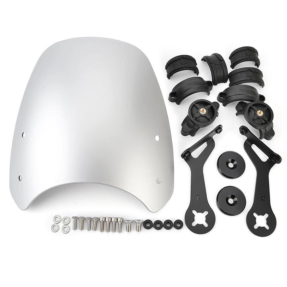 Für Triumph Bonneville Bobber Motorrad Street Sport Bike Windschutzscheibe – Detail 7
