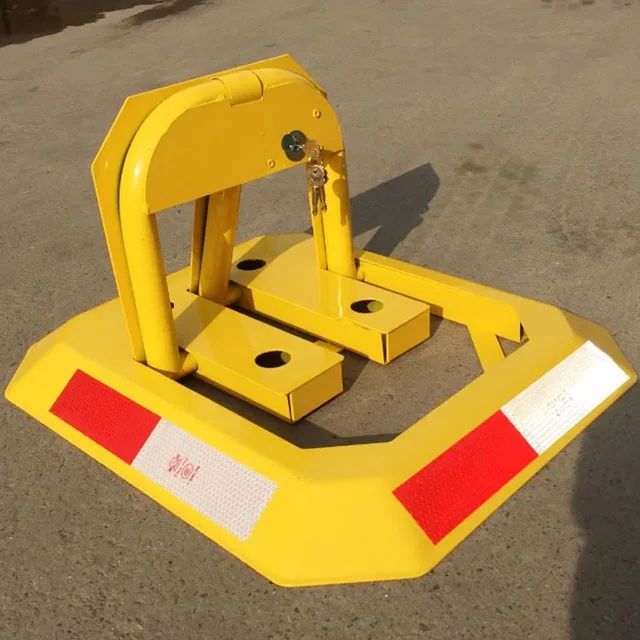 Octagonal Parking Lock Processing Anti-Collision Parking  Garage Lock Car Lock 3
