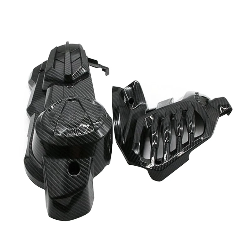 

Motorcycle Carbon Fiber Radiator Panel Cover Clutch Protection Cover Guard For Yamaha NMAX155 NMAX 155 2020 Accessories