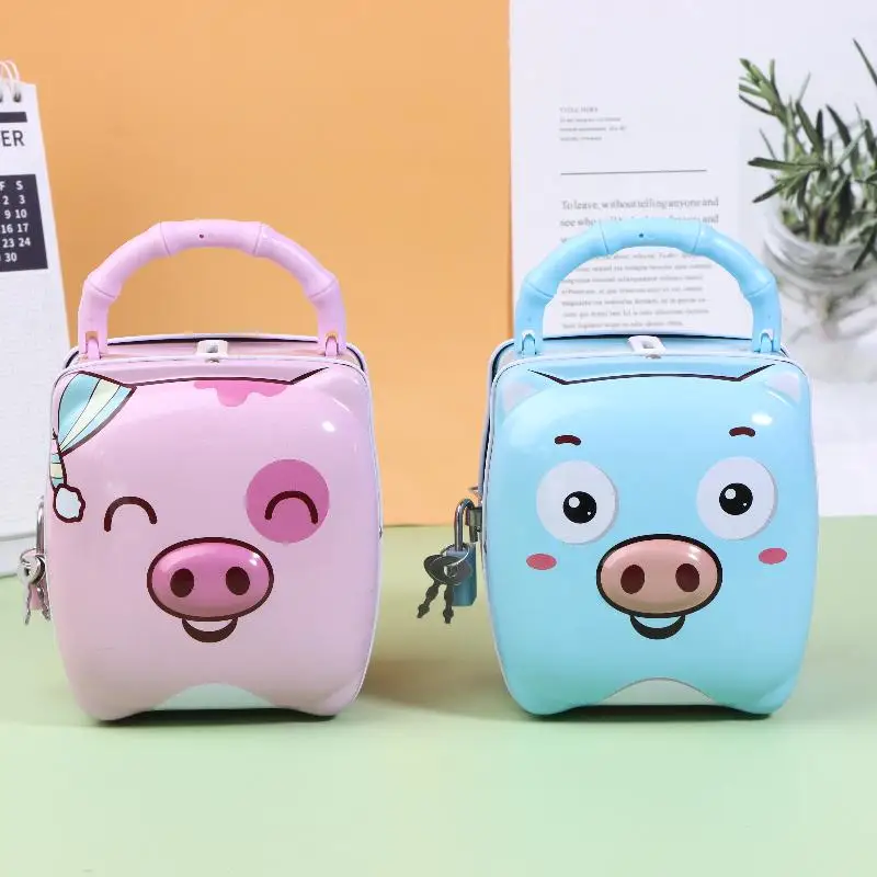 Salvadanaio a forma di cartoon per bambini decorazione e risparmio_voghion.com
