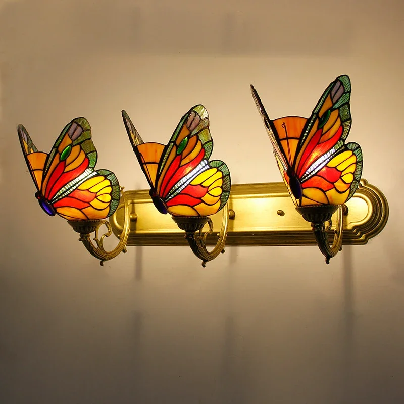 COLIN Butterfly Tiffany Wall Lamp 5