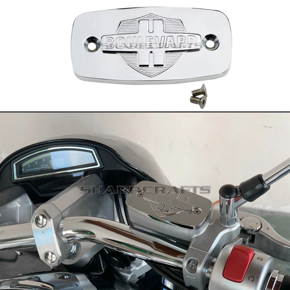 Motorcycle Parts Chrome Front Brake Master Cylinder