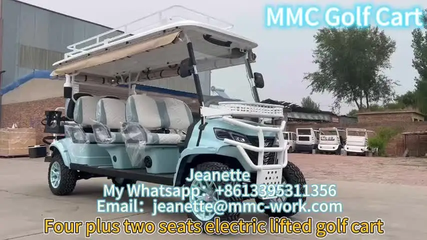 Электрическая тележка для гольфа MMC 8-местная