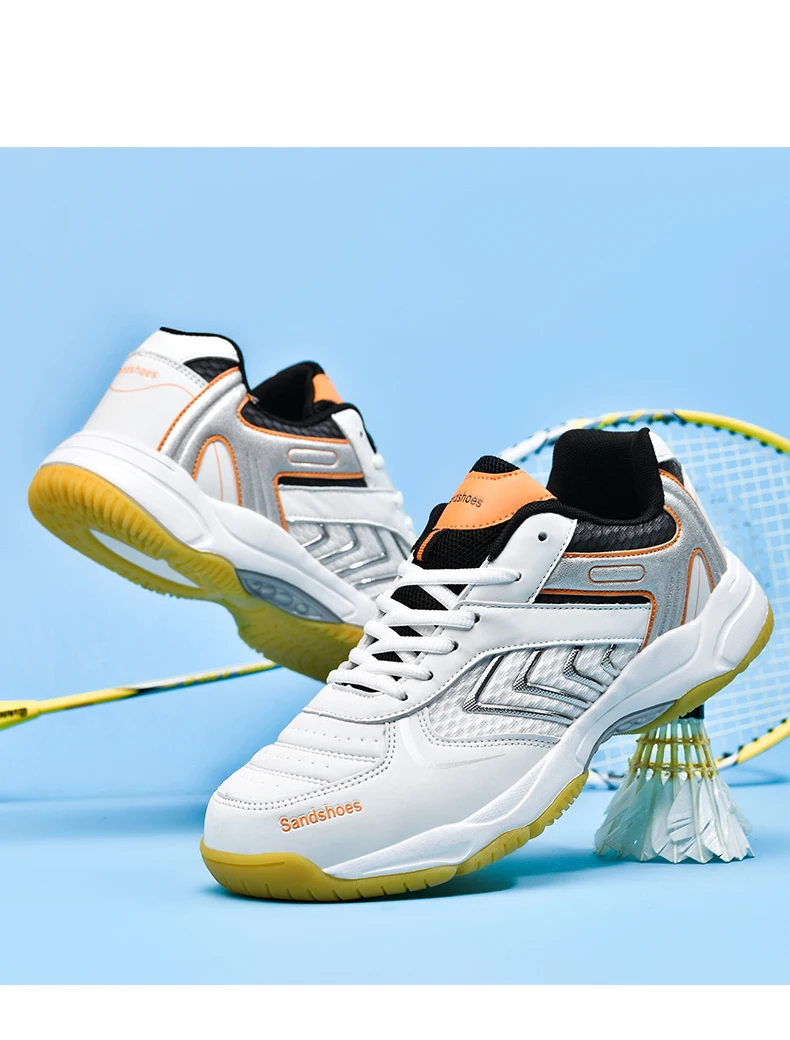 

2023 Winter New Badminton Shoes Rubber sole Table Tennis Shoes For Men Comfortable Wear-Resisting women Sneakers For Badminton