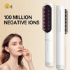 Electric Hot Comb Multifunctional Straight Hair Straightener Comb Negative Ion Anti-Scalding Styling Tool Straightening Brush 1