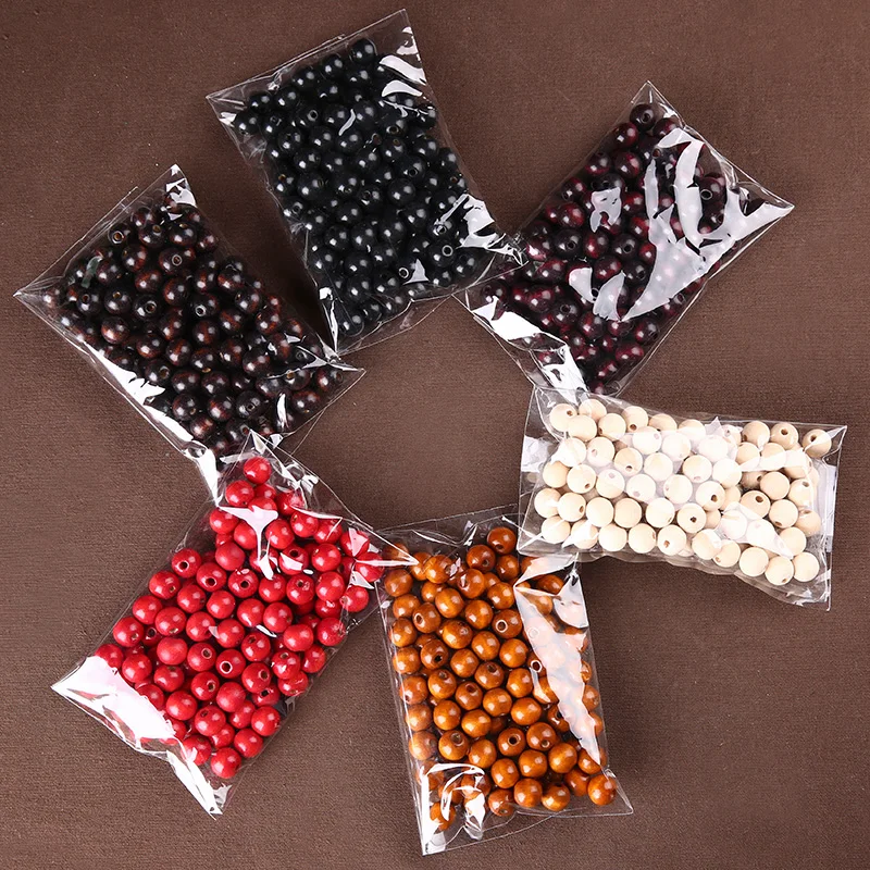 Wood Beads 4/6/8/10/12/14/16/18/20mm 8-500pcs/bag