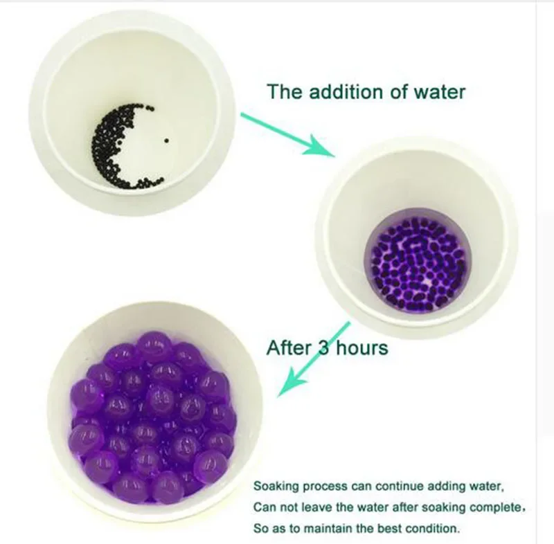 Learn to make this beautiful centerpiece using Magic Water Beads.