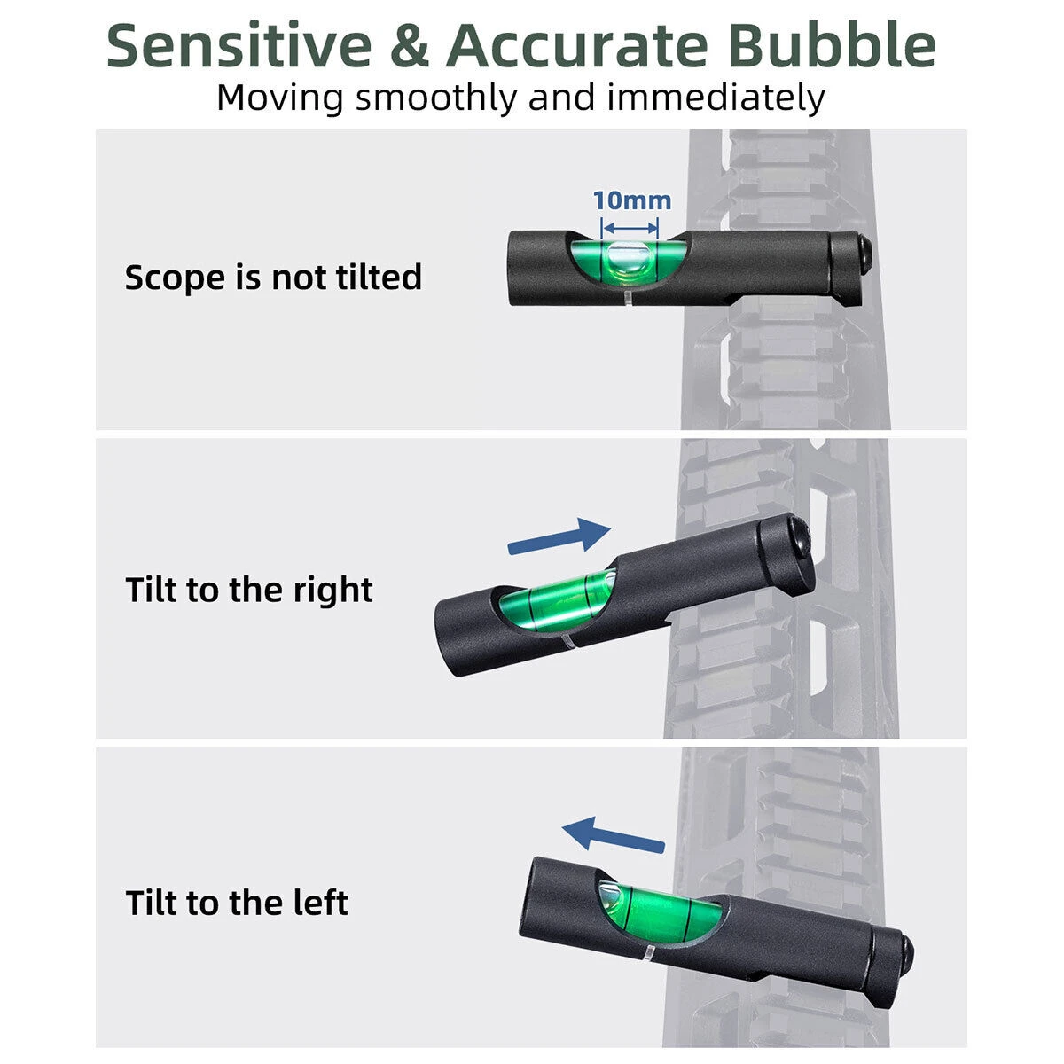 1"/30/34mm Ring Scope Spirit Bubble Level+ 11MM/20MM Picatinny rail Scope Leveling hunting accessories rifle scope mount ring picatinny rail accessories scope bubble level