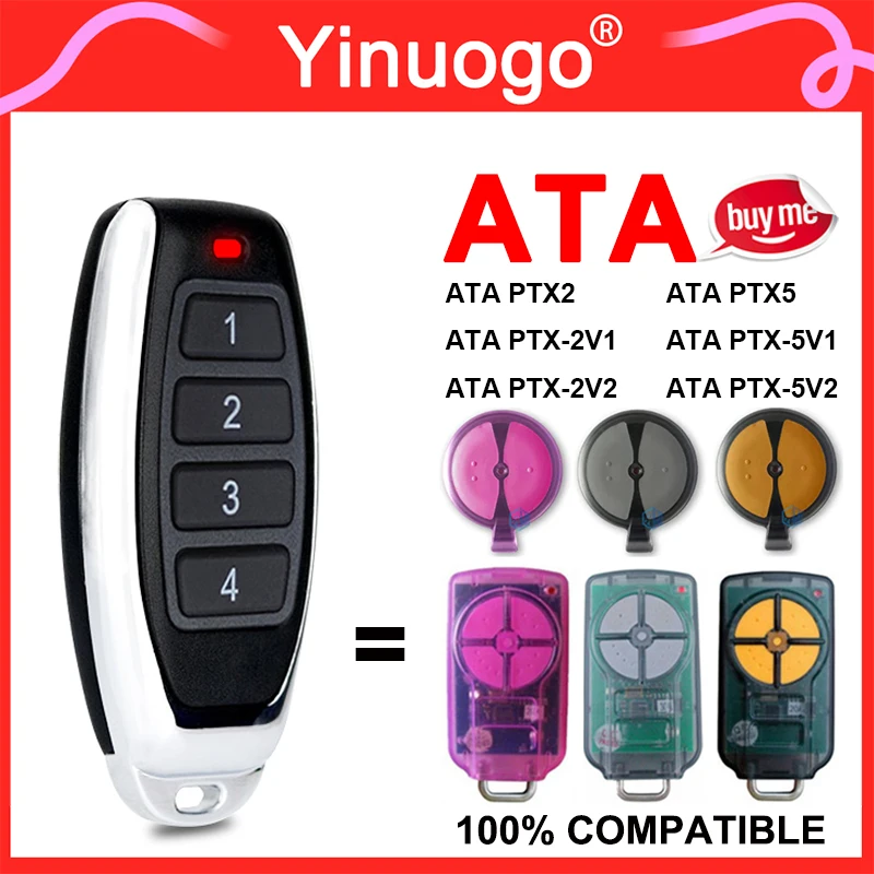 ForATAPTX5GarageRemoteControl43392MHzRollingCodeATAPTX5V2
