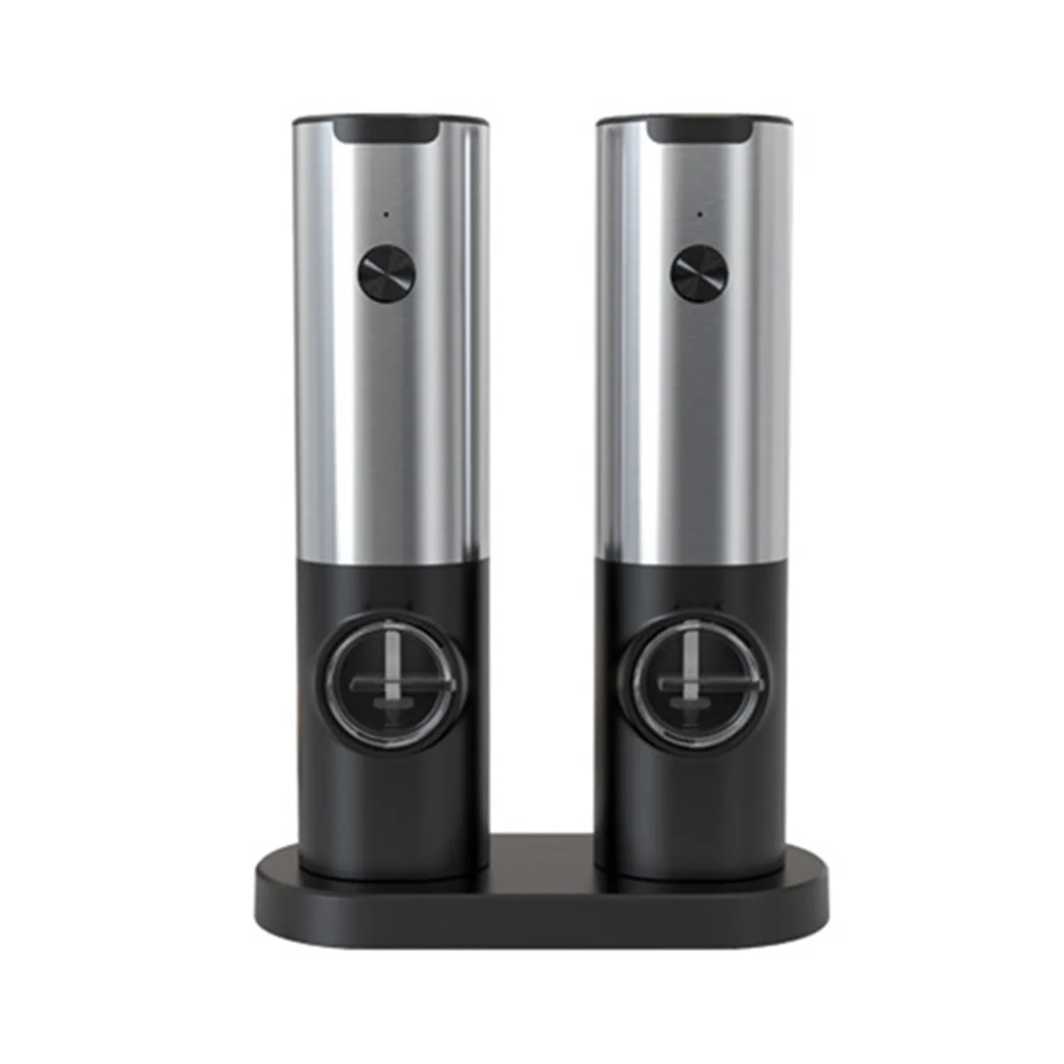 

Rechargeable Electric Salt and Pepper Grinder Mill LED One Hand Automatic Electronic Spice Mill Shakers Operation