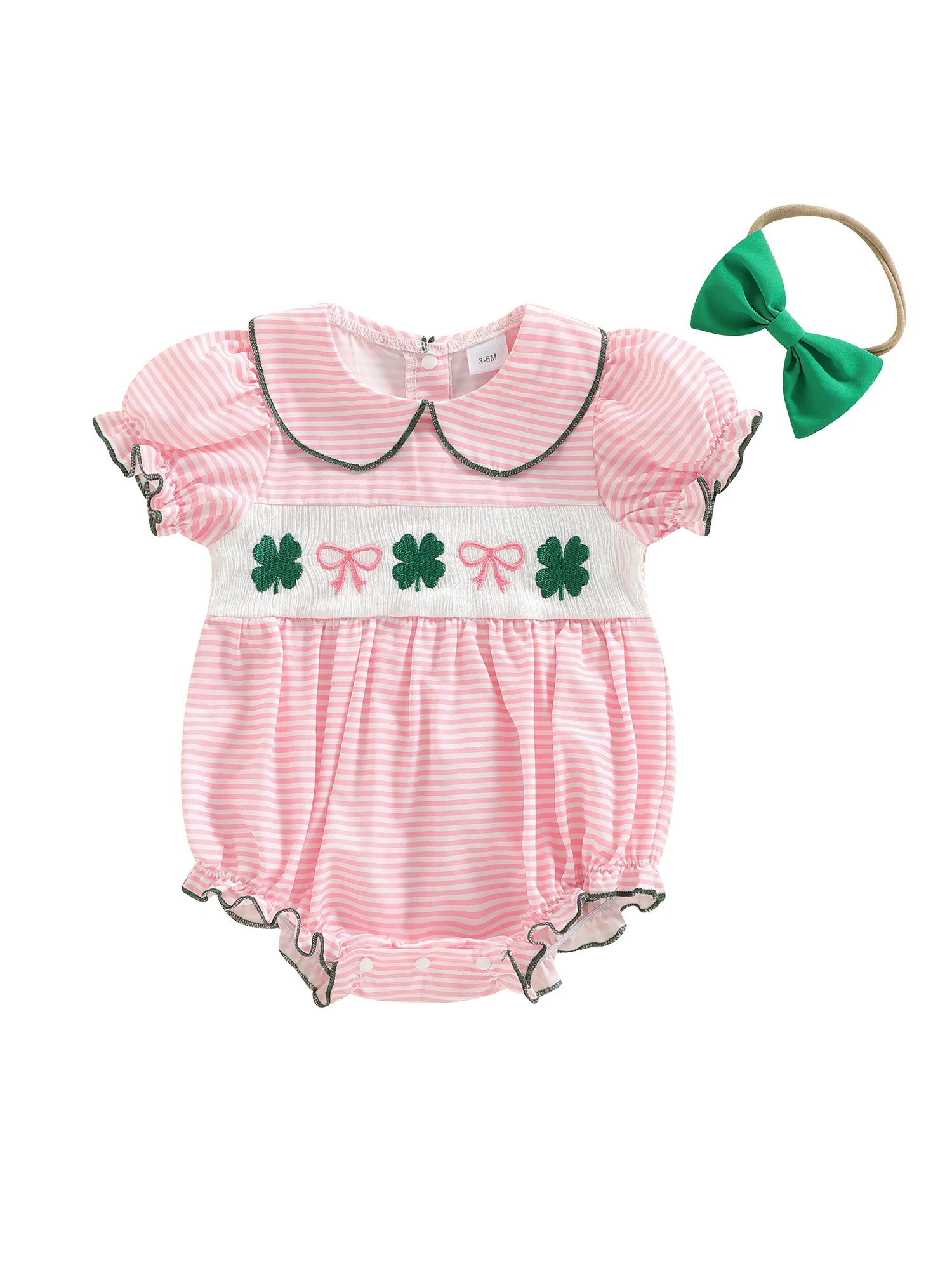 3Pcs Toddler Girl Clothing Set Floral Print Ruffle Sleeve Top and Shorts with Matching Headband for Summer