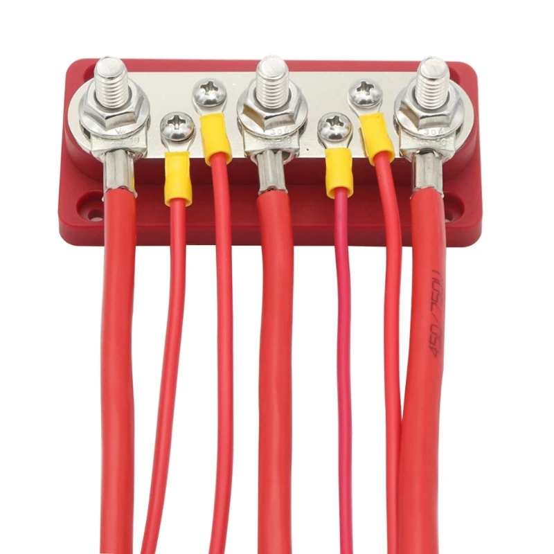 DC48V 150A Busbar Power Case Car Truck Battery Junction Terminal Block BusBar Box Power Distribution Block