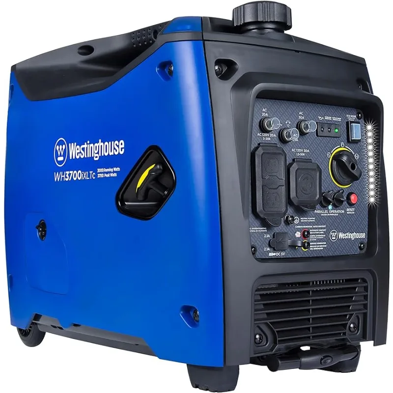 

Westinghouse Outdoor Power Equipment 3700 Peak Watt Super Quiet Portable Inverter Generator, Wheel & Handle Kit