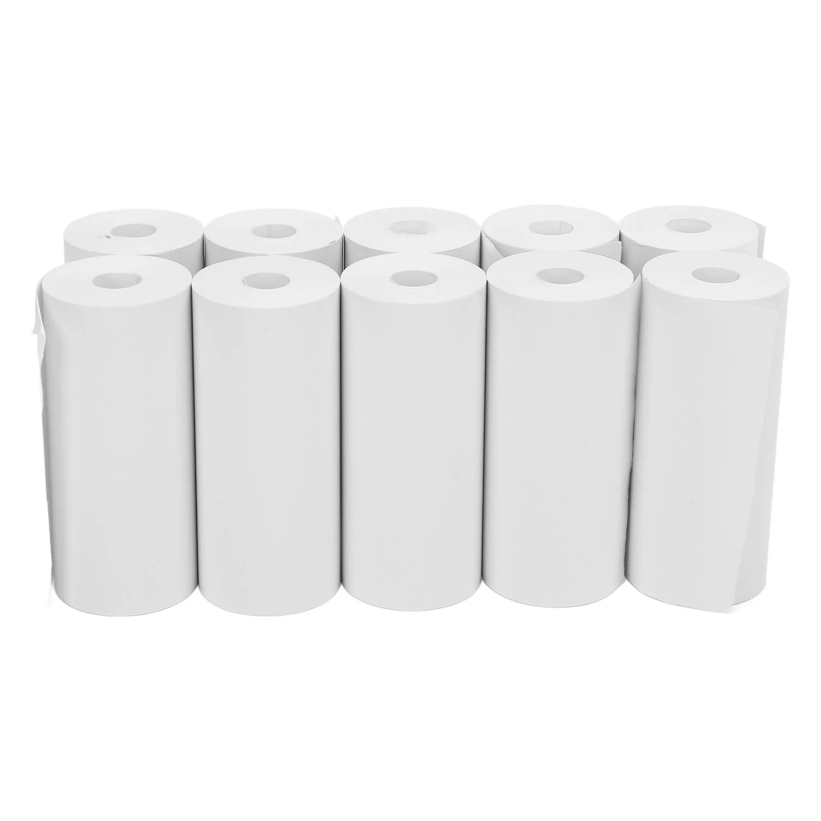 Premium Thermal Print Paper Rolls – 10-Pack of 57x25mm Instant Camera Refill Rolls