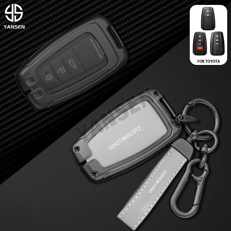 New Design Luxury Car Remote Keychain Case Cover Shell For Toyota Prius