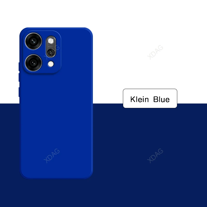 High-Quality Liquid Silicone Phone Case - Simple Straight Edge Design