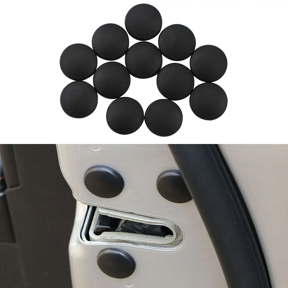 Car Door Lock Screw Cap Cover 12Pcs for KIA Rio Ceed Cerato Venga K2 K3 K5 Sorento Sportage Optima