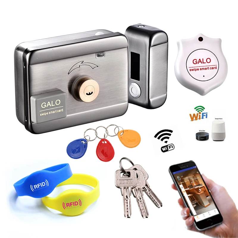 WiFi Control Electric Lock Gate Lock Access Control System Electronic