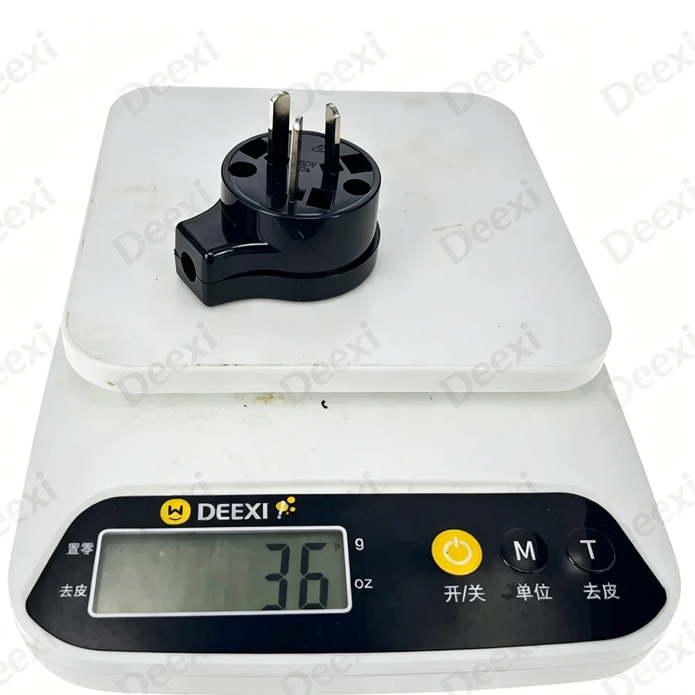 Universal AU/NZ 10A Power Charger Adapter Plug with Detachable Connector