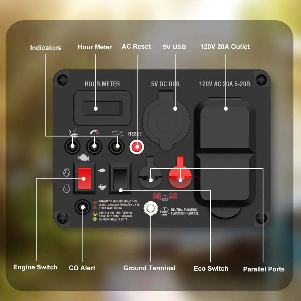 1600W Quiet Inverter Generator 3