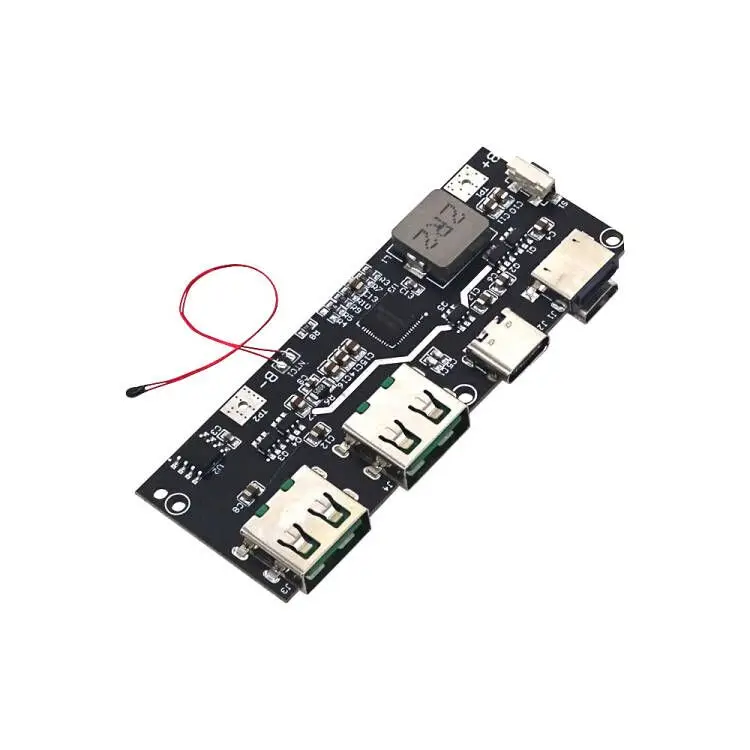 22.5W Power Bank 5 porte bidirezionale ricarica rapida modulo di alimentazione Mobile circuito Kit scheda madre fai da te QC4 + PD3.0 - immagine 5