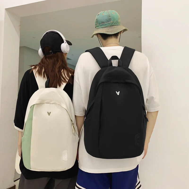 Korean Style Trendy Cool Sports Backpack Girls' Junior High School Student High Schoolbag Men's Large Capacity Travel Backpack