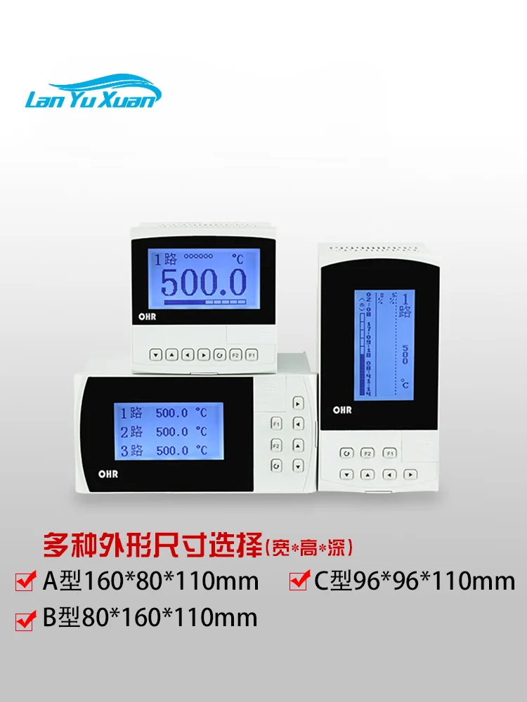

temperature curve pressure liquid level current voltage data acquisition alarm monitoring inspection instrument F100
