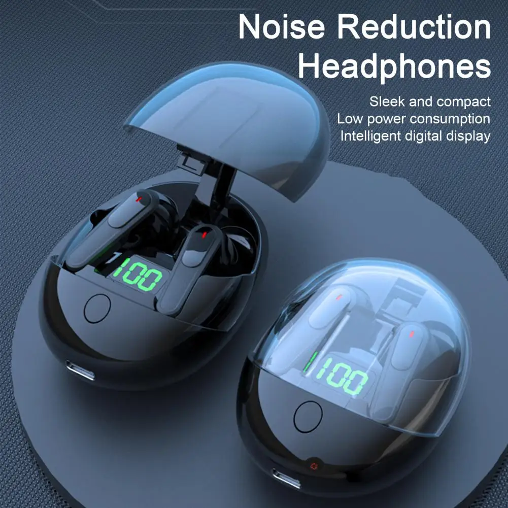 

Bluetooth-compatible Earphones 5.3 Chip Immersive Music Listening Experience Earphones Wireless Gaming Headset Noise-cancelling