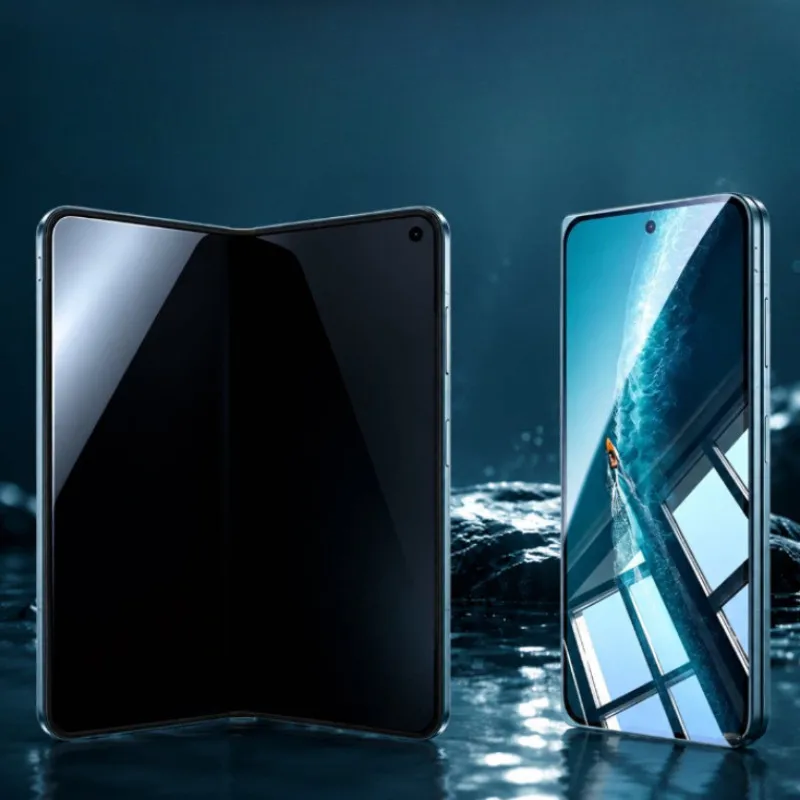 Privacy 9H Tempered Glass Foldable Screen Protector with Anti-Peeping Feature