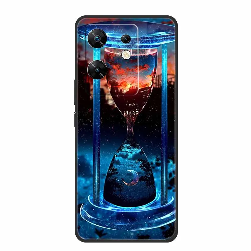 Sleek Black Silicone Shockproof Phone Case - Soft, Durable Back Cover for Enhanced Protection (6.78)