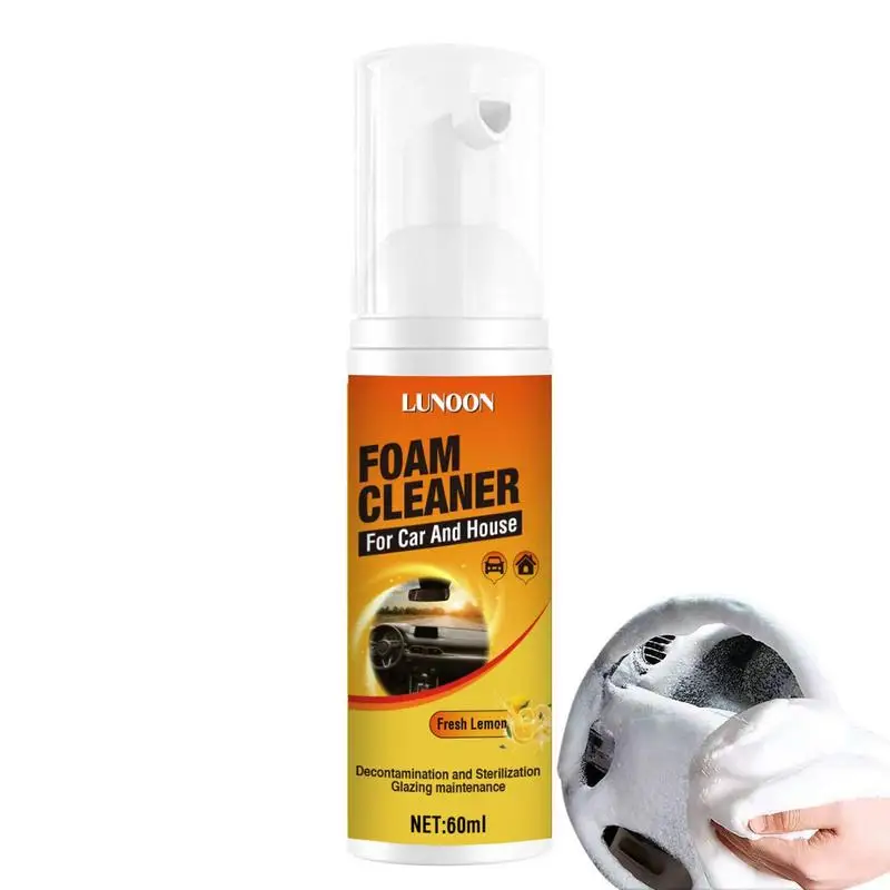 

Car Seat Spray Strong Cleaning Foam Spray For Auto And Home Fade Resistant Foam Detergent Spray Provide UV Protection For Car