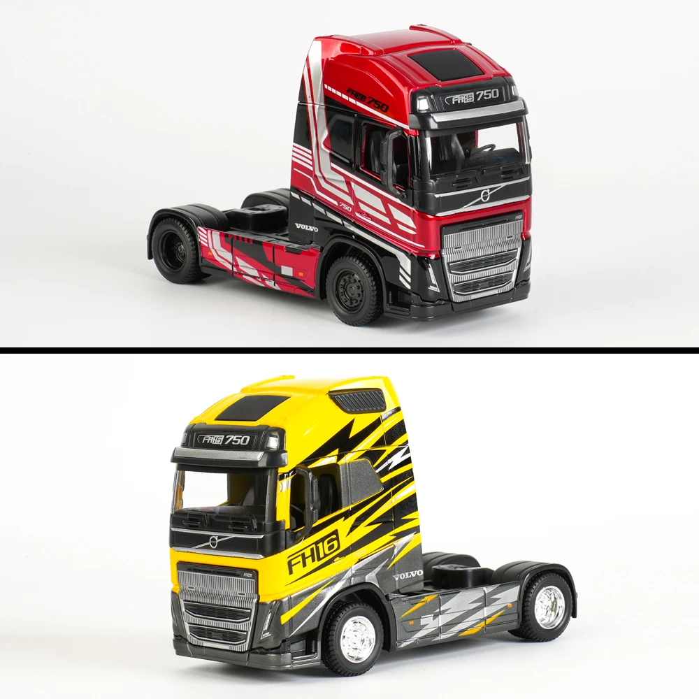 Bburago 1:43 Volvo FH16 Globetrotter 750 XXL M-B Actros 4X2 Heavy