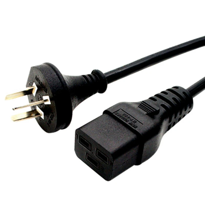AU to C19 ȣ SAA  to IEC320 C19  AC 3   ͽټ ̺ ڵ, PU UPS(AU ÷)