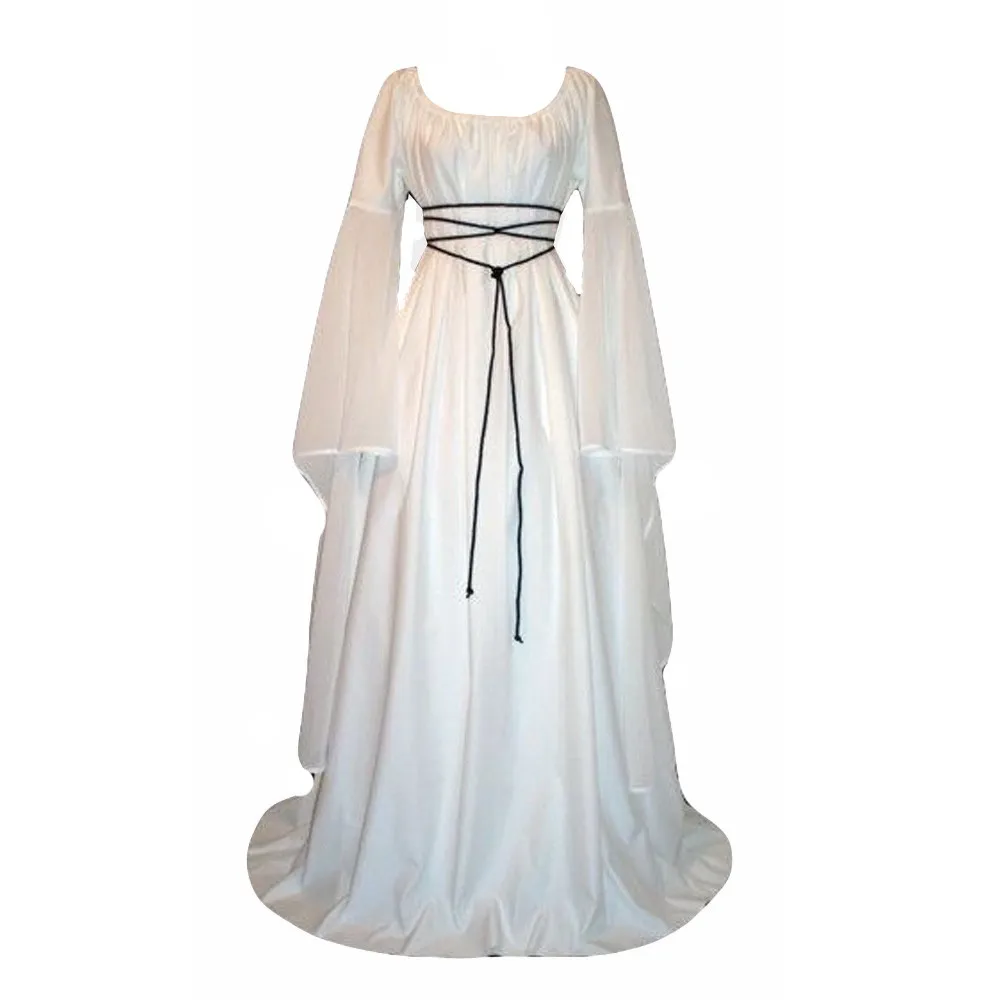 thumbnail image 1 of Vestido de bruja medieval para mujer, cosplay, novia vampiro, fiesta de carnaval de Halloween, actuación, ropa nueva 2024, disfraces de la Edad Media, 1 of 5