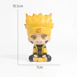 Naruto Action Figures Set: Anime Collectible Statues, Desk Decor, Perfect Gift (Packaged)