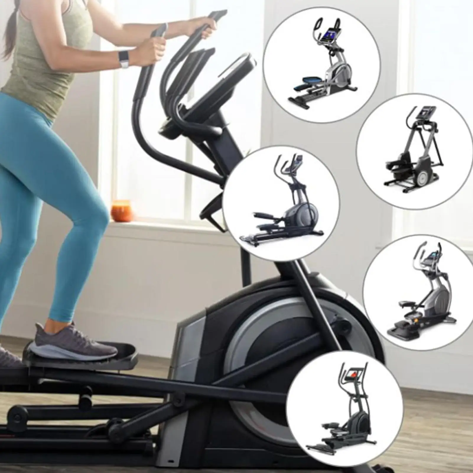 NEW Fitness Equipment Roller Quiet Smooth Replacement Parts Elliptical Machine Replacement Leg Roller For Indoor Commercial Gym