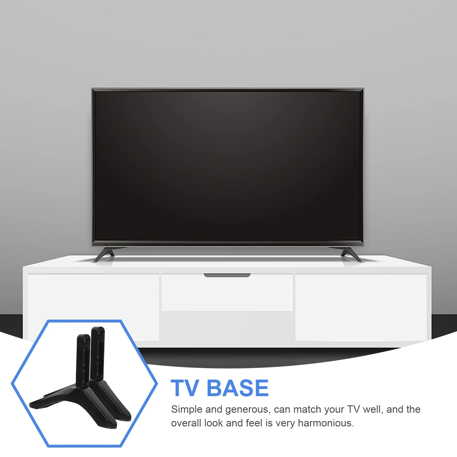Stand 32-65 Inch Support Stand Desktop Bracket Accessories Stand Is Fit For TV With 20-55mm Installation Hole Distance