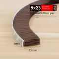 Brown 9 x 23